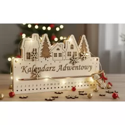 Kalendarz Adwentowy - ruchome autko